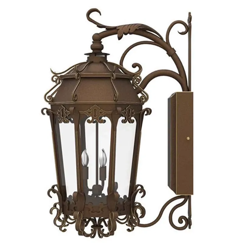 Outdoor Lighting Modern - Außenwandleuchten LED Glas Hotel Große Rustikale