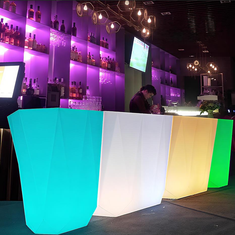 Outdoor Lighting Rental For Party - Outdoor-Leuchtdiode, Bartheke, gebraucht, für Café, Restaurant,