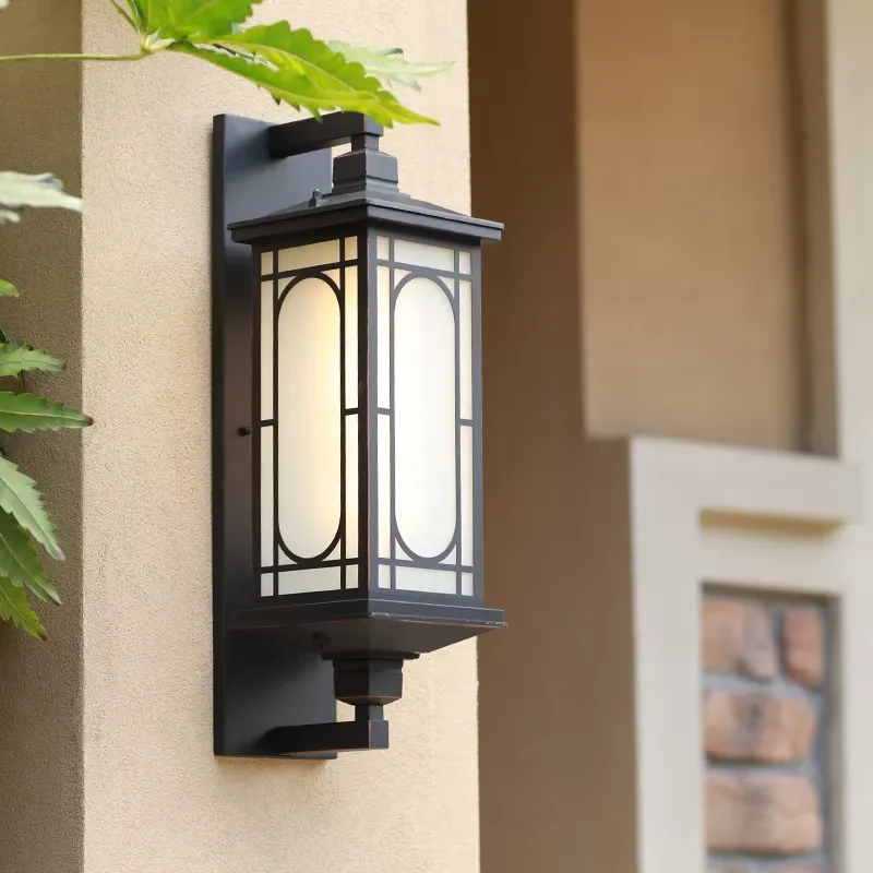 Outdoor Lighting Modern - Moderne Außenwandleuchte Neuer Stil Aluminium LED