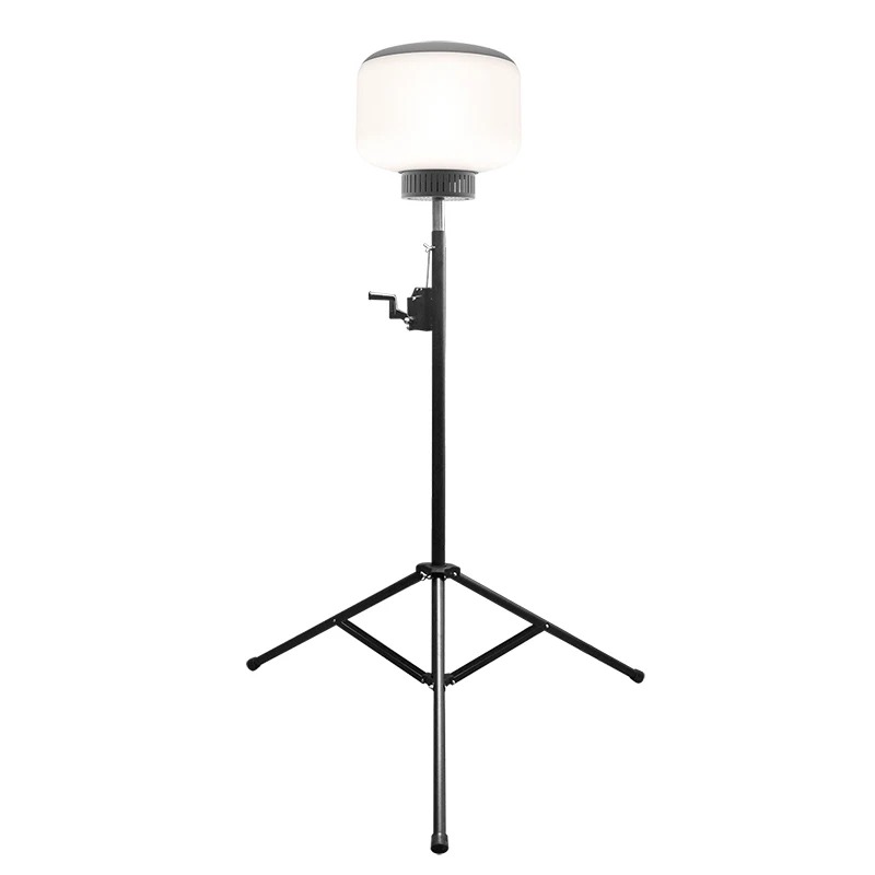 Outdoor Lighting Rental For Party - Teleskopmast für den Außenbereich, aufblasbarer 200-W-LED-Ballon-Lichtturm