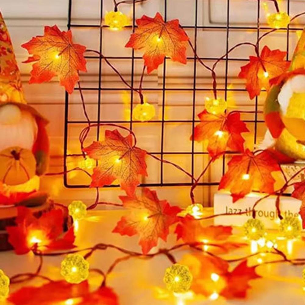 LED Maple Leaf Flache Kürbis L – Outdoor Lighting Battery Operated Bewertung und Preis