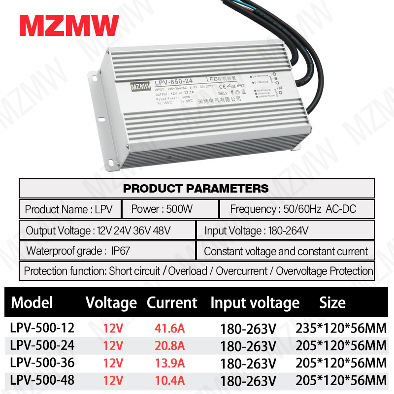 MZMW IP67 Wasserdichtes Schalt – Outdoor Lighting Transformer Box Bewertung und Preis