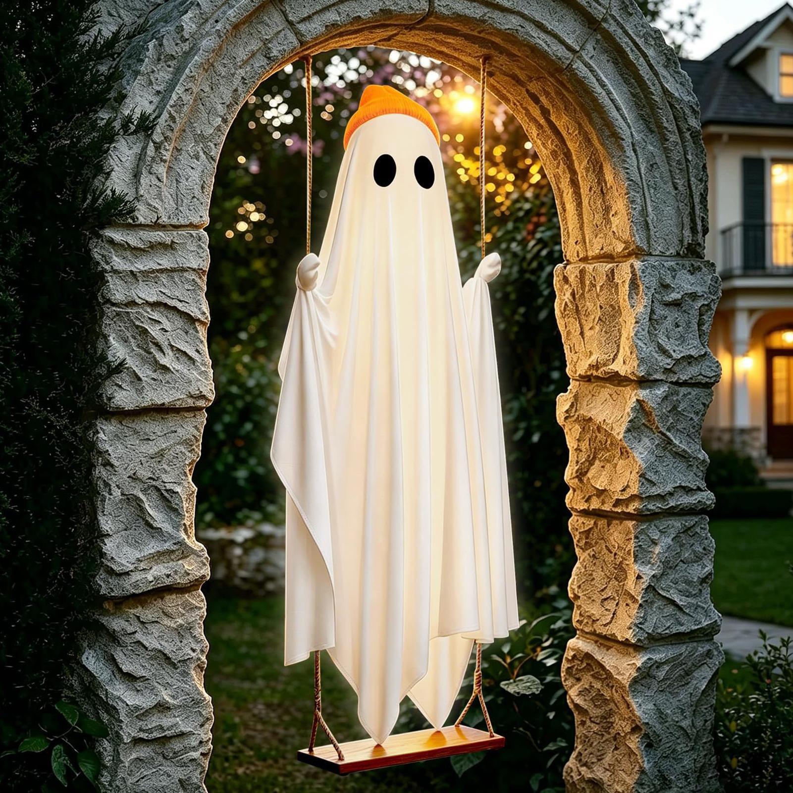 Halloween-Geisterdekoration mi – Outdoor Lighting Battery Operated Bewertung und Preis