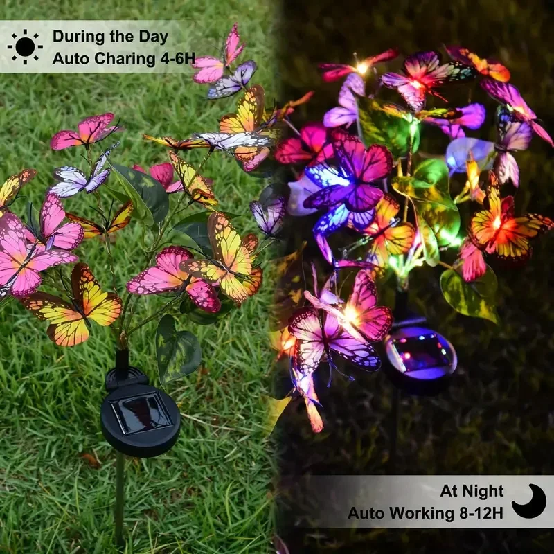 Solar-LED-Schmetterlings-Garte – Bollard Light Garden Bewertung und Preis
