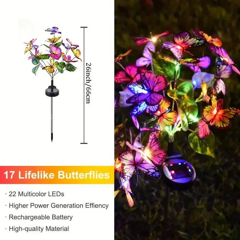 Solar-LED-Schmetterlings-Garte – Bollard Light Garden Bewertung und Preis