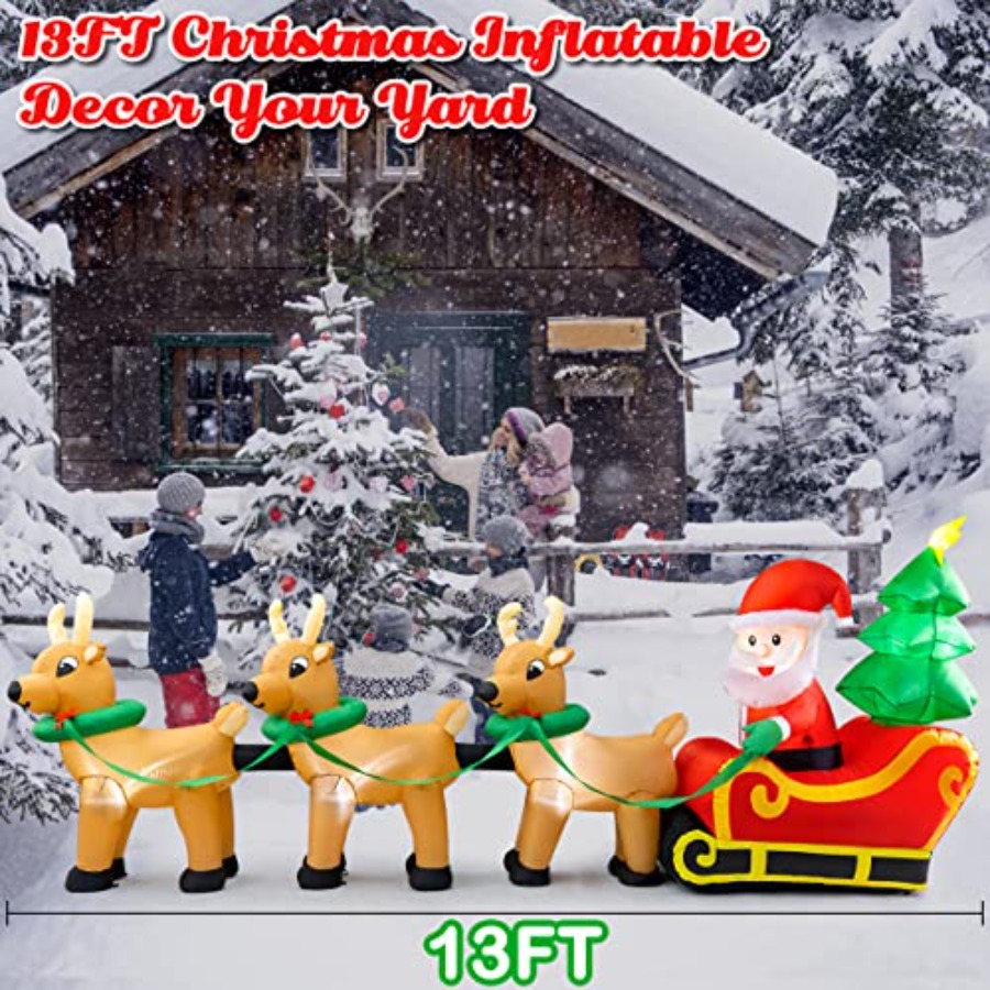 Aufblasbare Weihnachtsdekorati – Outdoor Lighting On Trees Bewertung und Preis