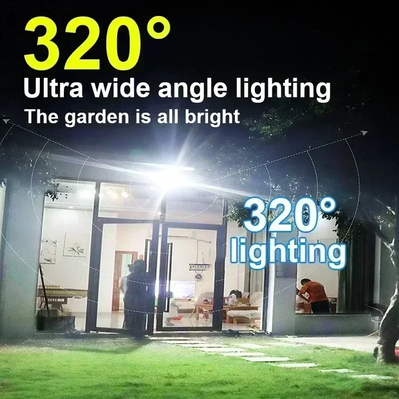 12000LM leistungsstarke Solar- – Bollard Light Garden Bewertung und Preis