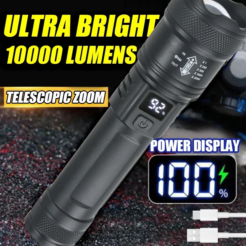 9900lm leistungs starke LED-Ta – Outdoor Lighting Battery Operated Bewertung und Preis