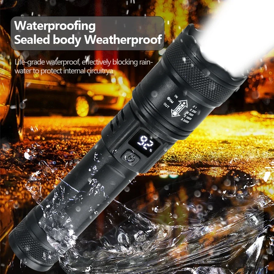9900lm leistungs starke LED-Ta – Outdoor Lighting Battery Operated Bewertung und Preis