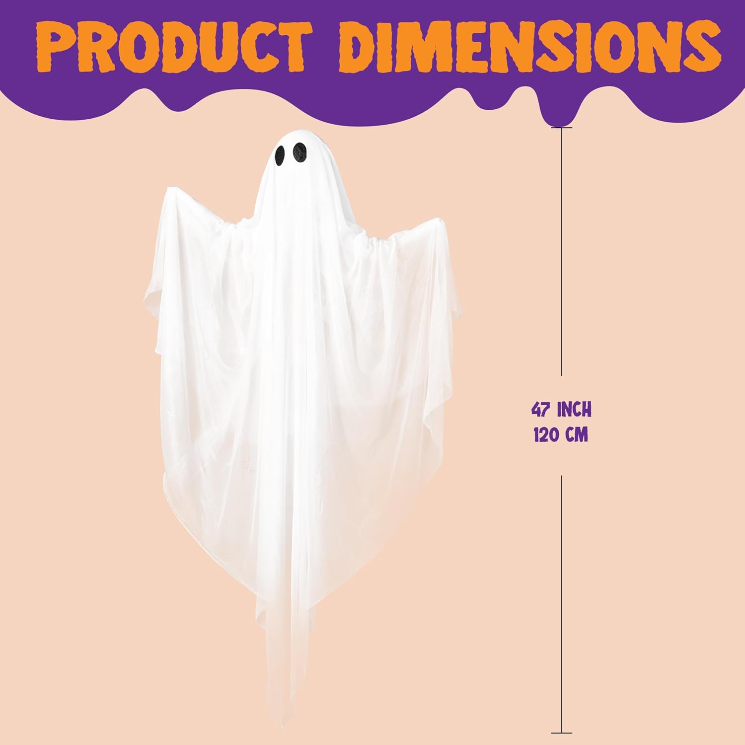 Halloween-Hängegeister mit gru – Outdoor Lighting Front Yard Bewertung und Preis