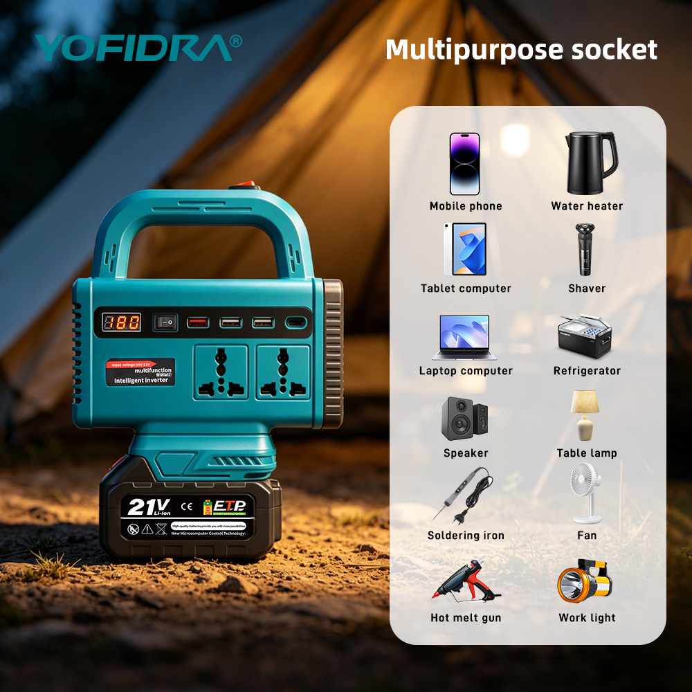 YOFIDRA 220V Tragbarer Stromwe – Outdoor Lighting Battery Operated Bewertung und Preis