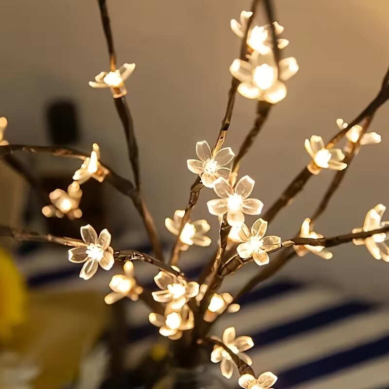 1/2 Stück 20LED Kirschblütenba – Outdoor Lighting For Home Bewertung und Preis