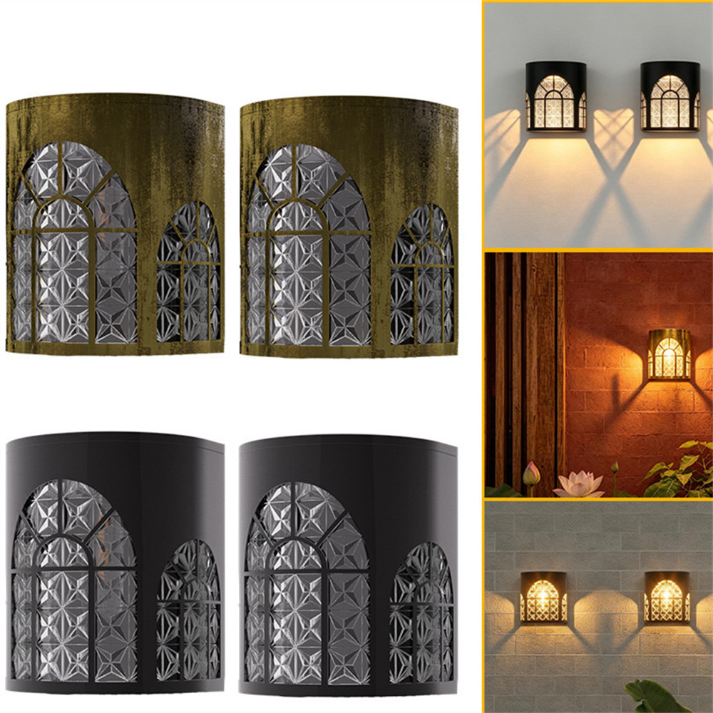 2 Stück Outdoor-Solar-Zaunleuc – Outdoor Lighting Front Yard Bewertung und Preis