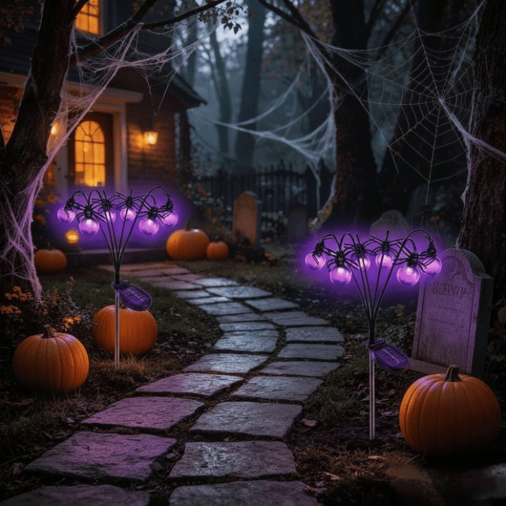 Skelett-Lila-Licht, Halloween- – Outdoor Lighting Front Yard Bewertung und Preis