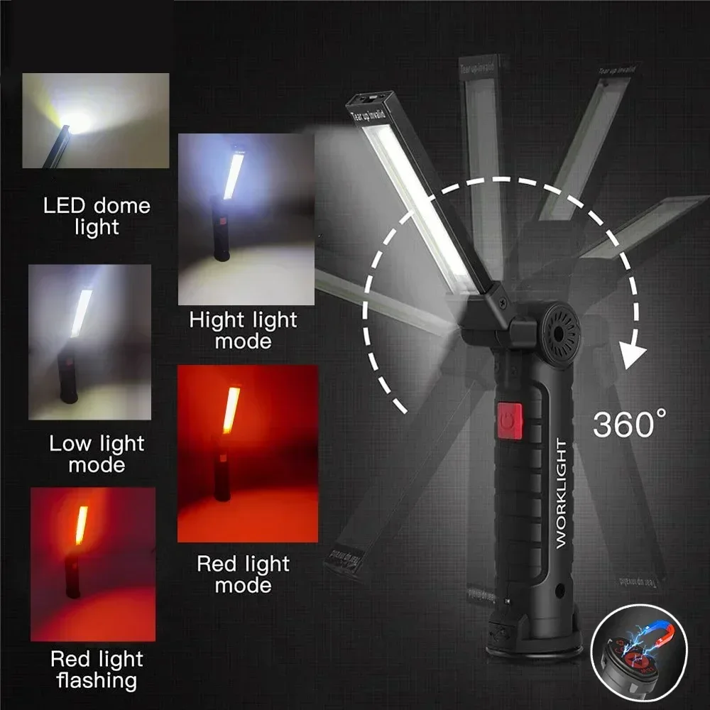 LED COB Taschenlampe USB wiede – Zinc Outdoor Lighting Bewertung und Preis