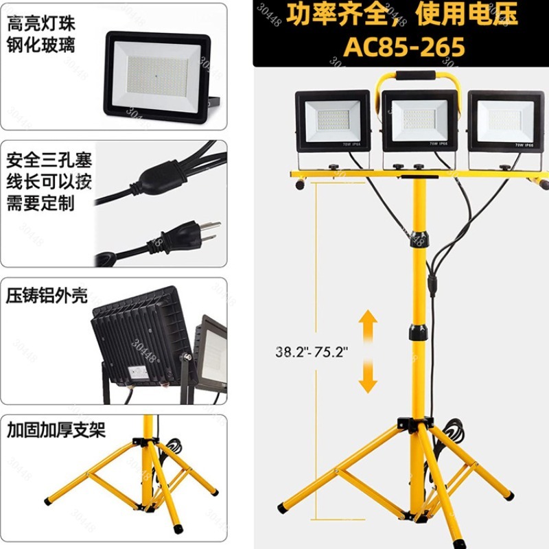 LED-Arbeitsleuchte, tragbarer  – Outdoor Lighting Mains Powered Bewertung und Preis
