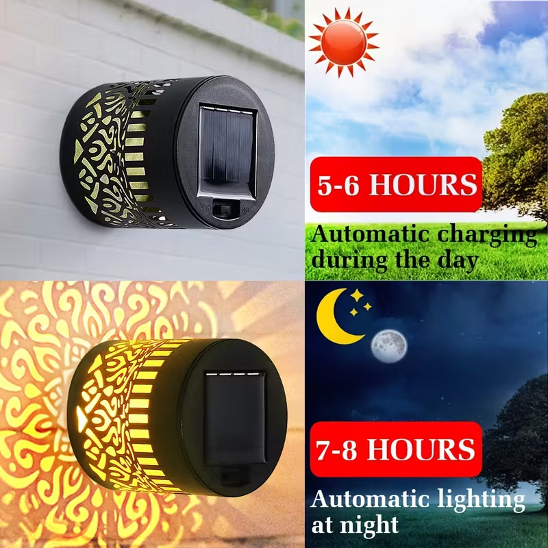 Solar-LED-Wandleuchte Mandala- – Bollard Light Garden Bewertung und Preis