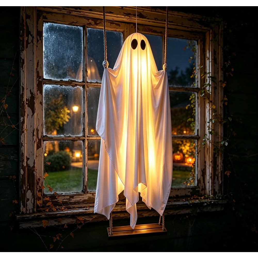 Halloween Leuchtender Geist au – Outdoor Lighting On Trees Bewertung und Preis