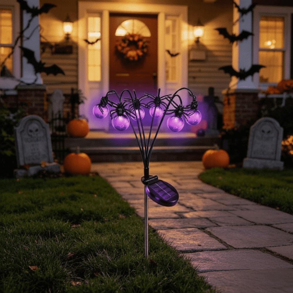 Geister-Lila-Licht, Halloween- – Outdoor Lighting Front Yard Bewertung und Preis