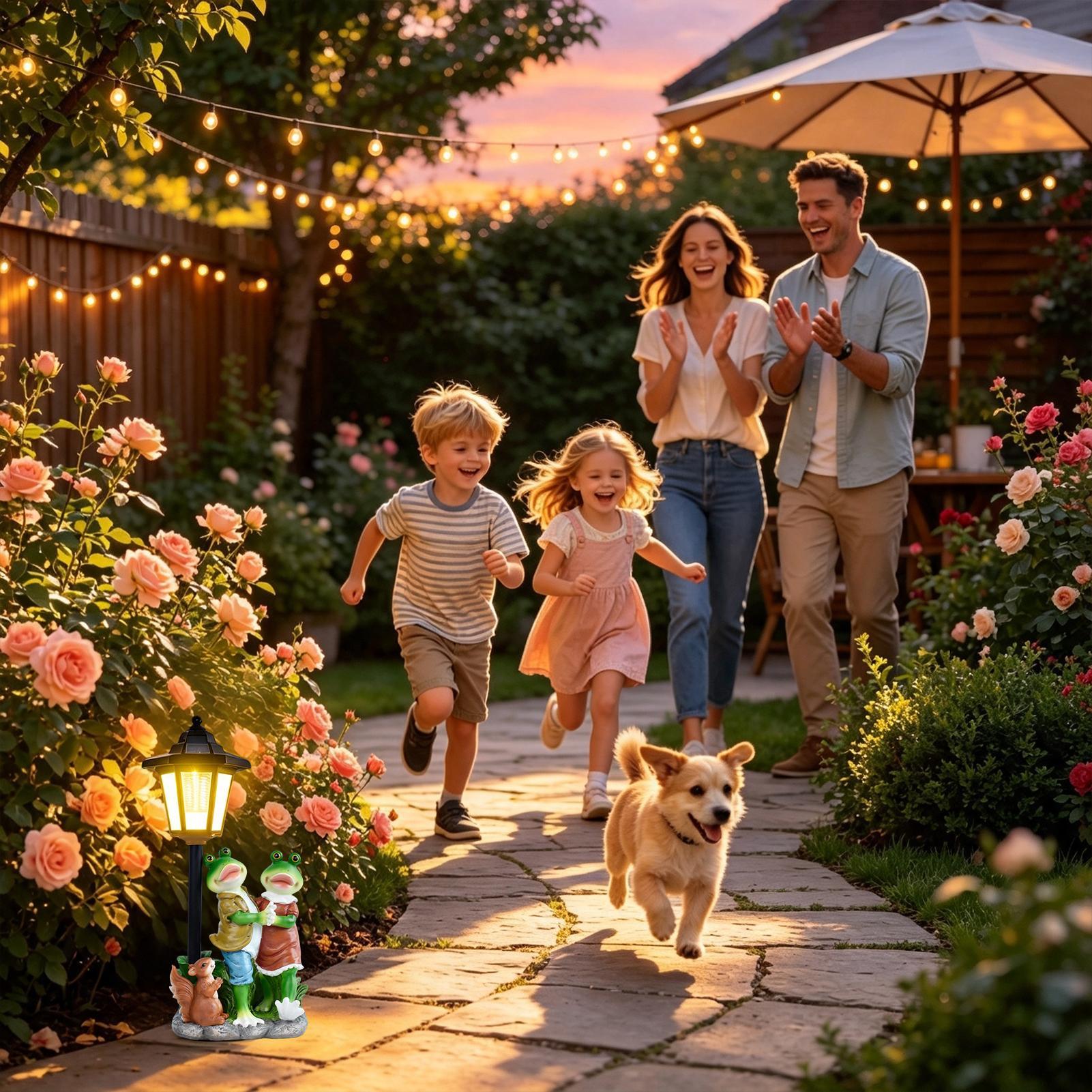 Gartenstatuen mit automatische – Outdoor Lighting For Home Bewertung und Preis