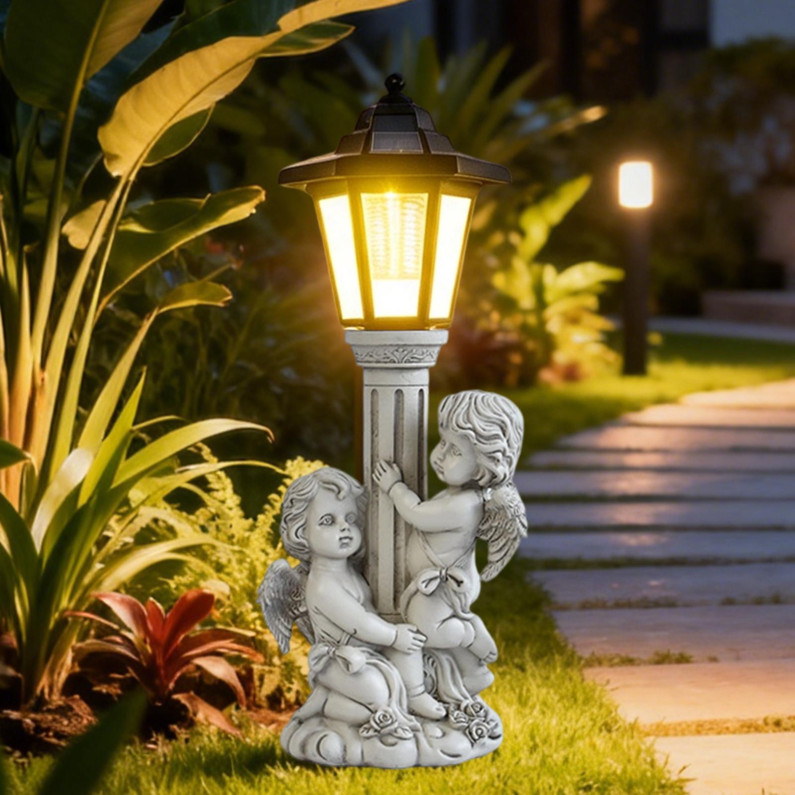Gartenstatuen mit automatische – Outdoor Lighting For Home Bewertung und Preis
